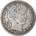 Münze, Vereinigte Staaten, Barber Quarter, Quarter, 1909, U.S. Mint