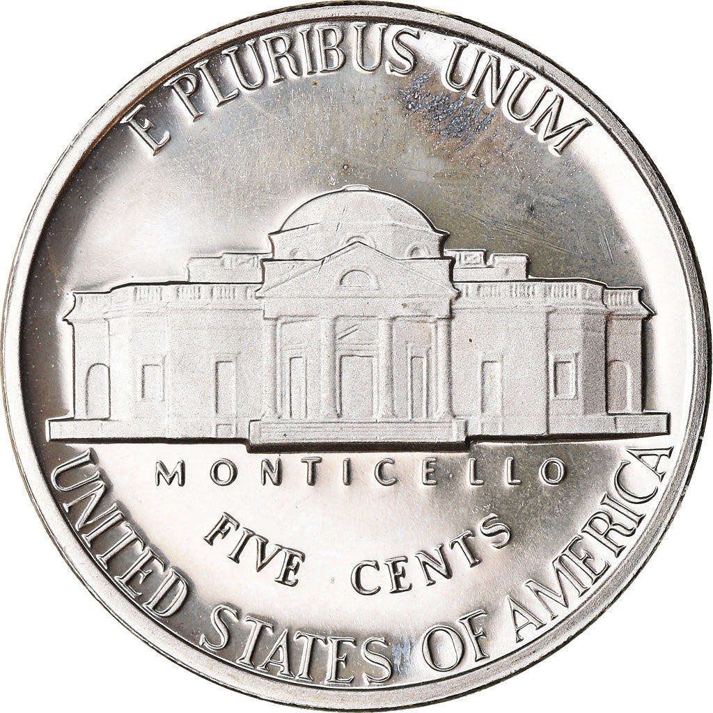 Coin, United States, Jefferson Nickel, 5 Cents, 1979, U.S. Mint, San Francisco