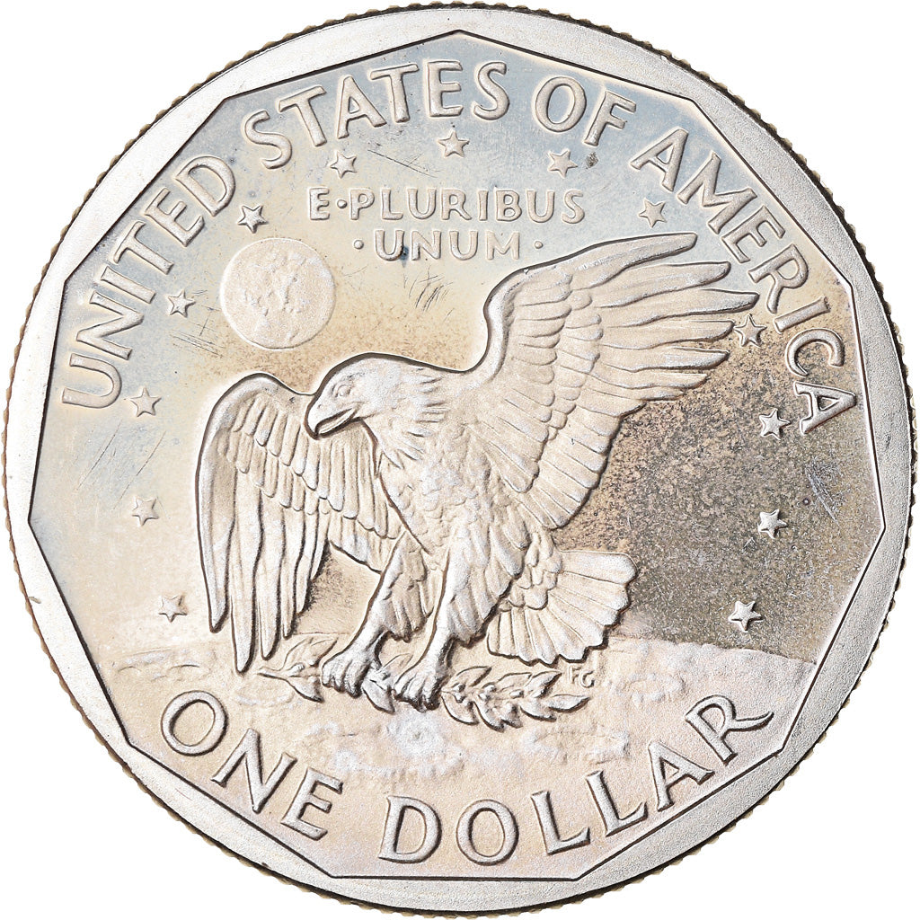 Coin, United States, Susan B. Anthony Dollar, Dollar, 1979, U.S. Mint, San