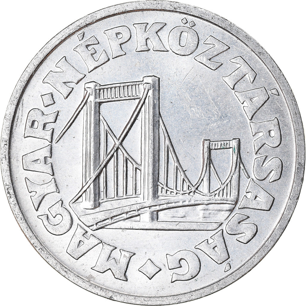 Munten, Hongarije, 50 Fillér, 1973, Budapest, ZF, Aluminium, KM:574