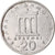 Moneda, Grecia, 20 Drachmai, 1976, MBC, Cobre - níquel, KM:120