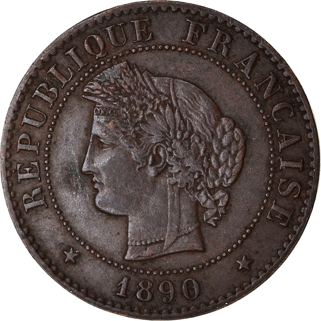Münze, Frankreich, Cérès, Centime, 1890, Paris, SS, Bronze, KM:826.1