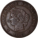 Münze, Frankreich, Cérès, Centime, 1890, Paris, SS, Bronze, KM:826.1