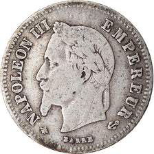 Coin, France, Napoleon III, Napoléon III, 20 Centimes, 1866, Paris, EF(40-45)