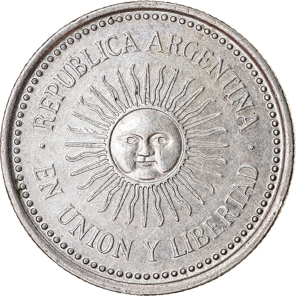 Coin, Argentina, 5 Centavos, 1993, EF(40-45), Copper-nickel, KM:109a.1