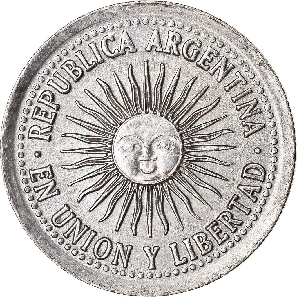 Coin, Argentina, 5 Centavos, 1994, EF(40-45), Copper-nickel, KM:109a.2