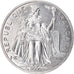 Münze, French Polynesia, 5 Francs, 2000, Paris, SS, Aluminium, KM:12