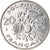 Moneda, Polinesia francesa, 20 Francs, 1999, Paris, MBC, Níquel, KM:9