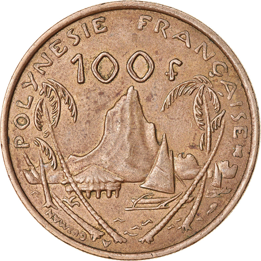 Coin, French Polynesia, 100 Francs, 1998, Paris, EF(40-45), Nickel-Bronze, KM:14