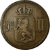 Coin, Norway, 5 Öre, 1876, VF(30-35), Bronze, KM:349