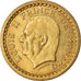 Moneta, Monaco, Louis II, Franc, 1943, Paris, BB, Alluminio, KM:120, Gadoury:132