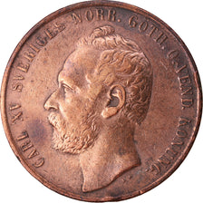 Coin, Sweden, Carl XV Adolf, 5 Öre, 1972, EF(40-45), Bronze, KM:707