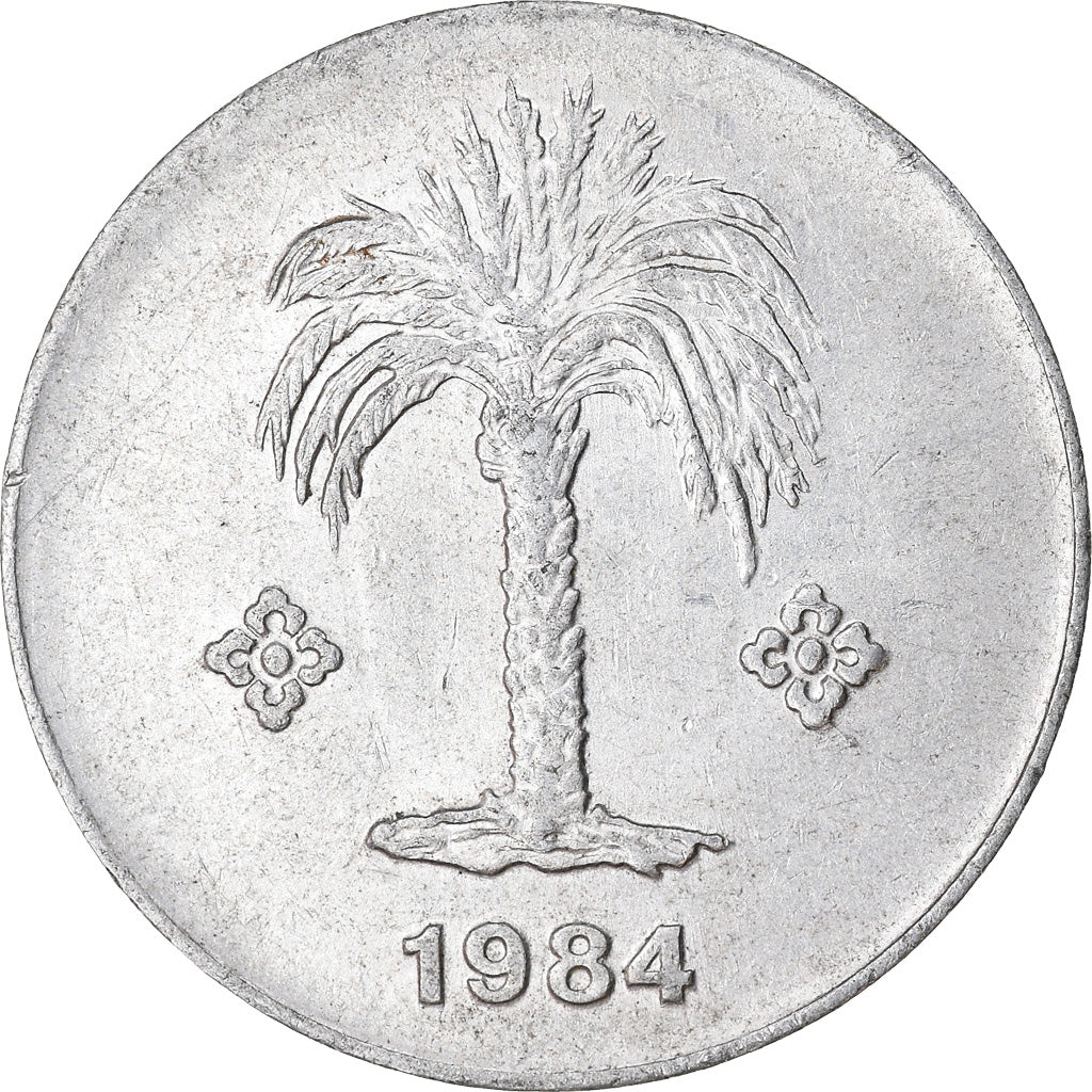 Coin, Algeria, 10 Centimes, 1984, Paris, EF(40-45), Aluminum, KM:115