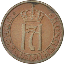 NORWAY, Ore, 1951, KM #367, AU(50-53), Bronze, 16, 2.01