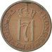 NORWAY, Ore, 1951, KM #367, AU(50-53), Bronze, 16, 2.01