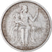Moneta, OCEANIA FRANCESE, 5 Francs, 1952, Paris, MB+, Alluminio, KM:4