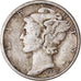 Coin, United States, Mercury Dime, Dime, 1945, U.S. Mint, Denver, VF(30-35)