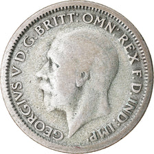Coin, Great Britain, George V, 6 Pence, 1928, EF(40-45), Silver, KM:832