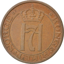 NORWAY, 2 Ore, 1940, KM #371, EF(40-45), Bronze, 21, 4.01