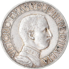 Coin, Italy, Vittorio Emanuele III, Lira, 1912, Rome, EF(40-45), Silver, KM:45