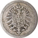 Coin, GERMANY - EMPIRE, Wilhelm I, 5 Pfennig, 1875, Berlin, VF(30-35)