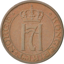 NORWAY, 2 Ore, 1951, KM #371, EF(40-45), Bronze, 21, 4.00