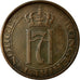 Coin, Norway, Haakon VII, 5 Öre, 1932, EF(40-45), Bronze, KM:368