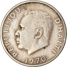 Coin, Haiti, 5 Centimes, 1970, EF(40-45), Copper-Nickel-Zinc, KM:62