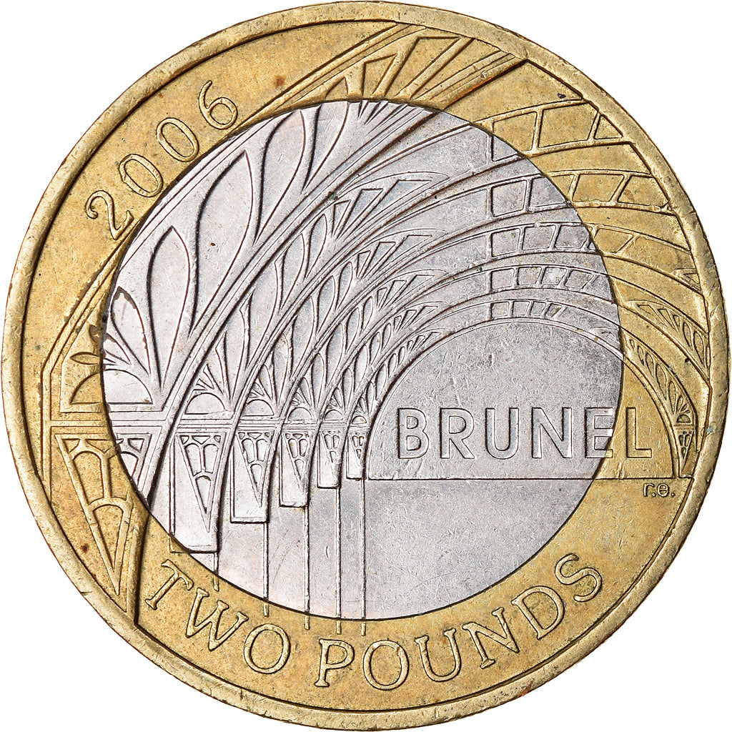 Moneta, Gran Bretagna, Elizabeth II, 2 Pounds, 2006, British Royal Mint, BB