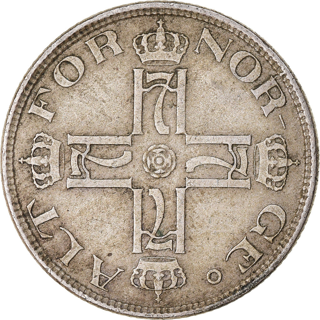 Coin, Norway, Haakon VII, 50 Öre, 1922, VF(30-35), Copper-nickel, KM:379