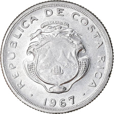 Monnaie, Costa Rica, 10 Centimos, 1967, TTB, Stainless Steel, KM:185.1a