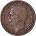 Monnaie, Italie, Vittorio Emanuele III, 10 Centesimi, 1922, Rome, TB+, Bronze