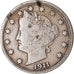 Munten, Verenigde Staten, Liberty Nickel, 5 Cents, 1911, U.S. Mint