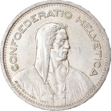 Coin, Switzerland, 5 Francs, 1954, Bern, EF(40-45), Silver, KM:40