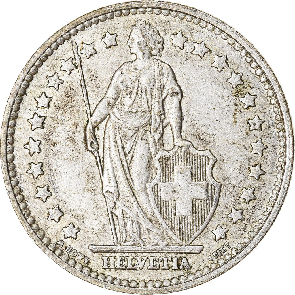 Monnaie, Suisse, Franc, 1957, Bern, TTB, Argent, KM:24
