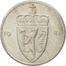Coin, Norway, Olav V, 50 Öre, 1981, EF(40-45), Copper-nickel, KM:418