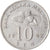 Monnaie, Malaysie, 10 Sen, 2002, TTB, Copper-nickel, KM:51