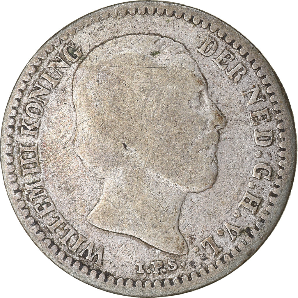 Coin, Netherlands, William III, 10 Cents, 1885, VF(30-35), Silver, KM:80