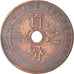 Münze, FRENCH INDO-CHINA, Cent, 1920, Paris, S+, Bronze, KM:12.1