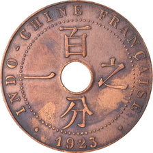 Coin, FRENCH INDO-CHINA, Cent, 1923, Paris, VF(30-35), Bronze, KM:12.1