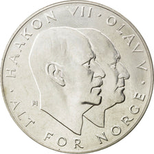 Coin, Norway, Olav V, 25 Kroner, 1970, MS(65-70), Silver, KM:414
