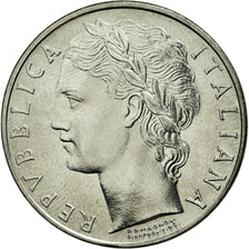 Coin, Italy, 100 Lire, 1970, Rome, MS(63), Stainless Steel, KM:96.1