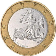 Coin, Monaco, Rainier III, 10 Francs, 1991, EF(40-45), Bi-Metallic, KM:163