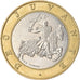 Coin, Monaco, Rainier III, 10 Francs, 2000, EF(40-45), Bi-Metallic, KM:163