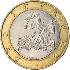 Coin, Monaco, Rainier III, 10 Francs, 2000, EF(40-45), Bi-Metallic, KM:163