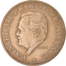 Coin, Monaco, Rainier III, 10 Francs, 1981, EF(40-45), Copper-Nickel-Aluminum