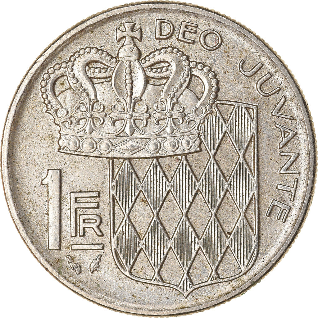 Coin, Monaco, Rainier III, Franc, 1979, EF(40-45), Nickel, KM:140, Gadoury:150