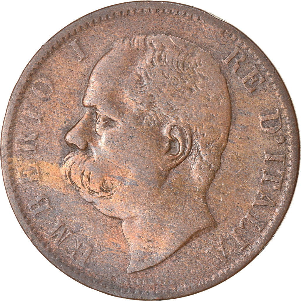 Moneda, Italia, Umberto I, 10 Centesimi, 1894, Rome, MBC, Cobre, KM:27.2