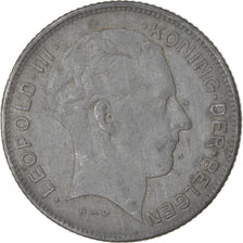 Coin, Belgium, 5 Francs, 5 Frank, 1941, EF(40-45), Zinc, KM:130