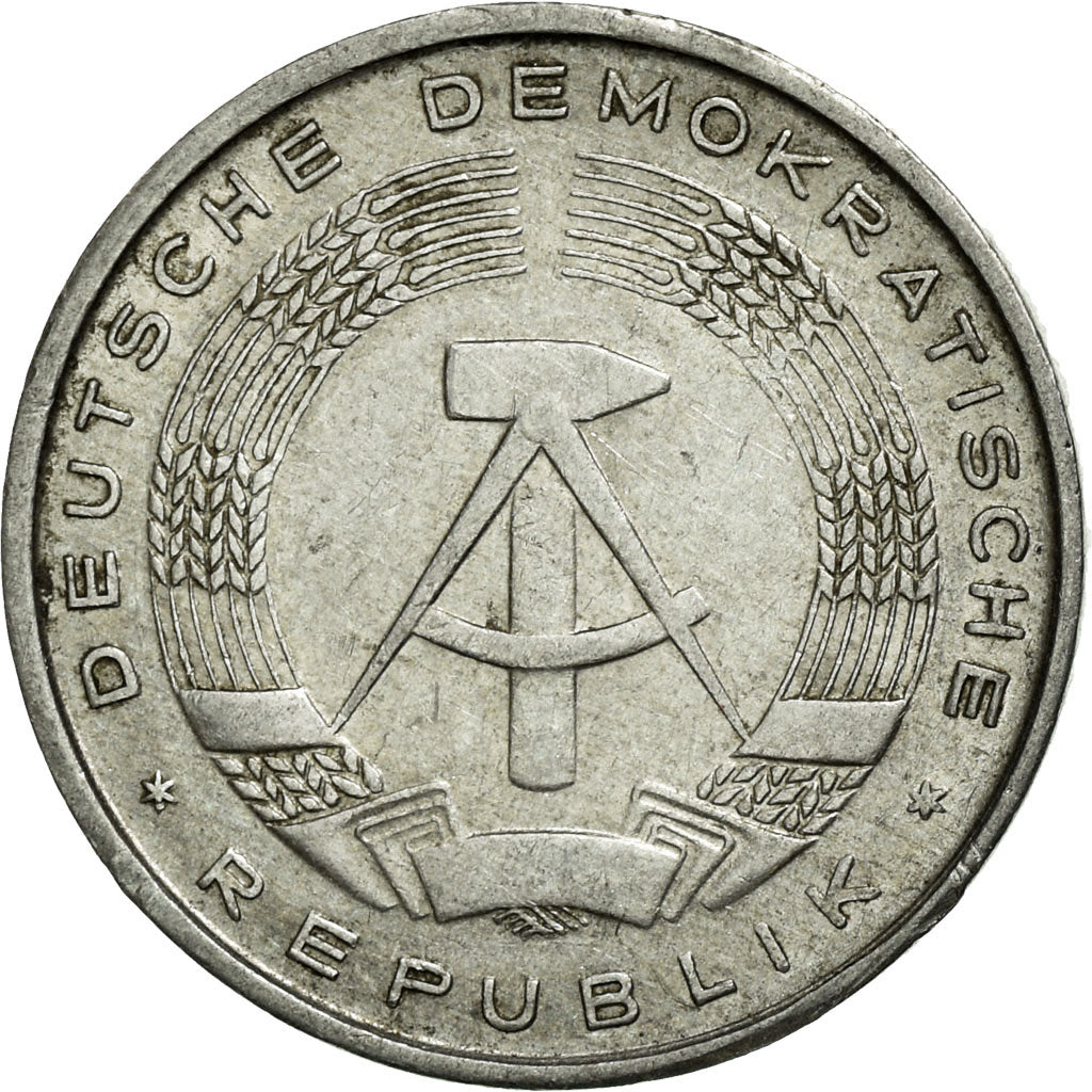 Coin, GERMAN-DEMOCRATIC REPUBLIC, 10 Pfennig, 1965, Berlin, EF(40-45), Aluminum